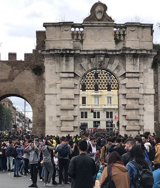 Rom. Porta San Giovanni. 1.Mai 2019